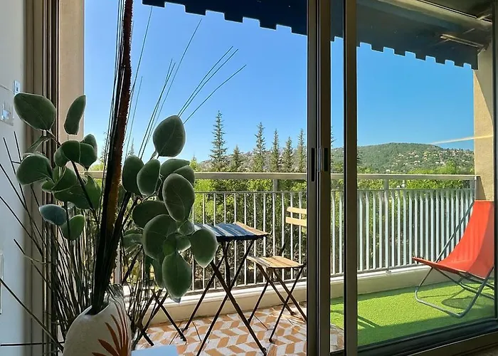 Lägenhet Cosy Avec Piscine - Cannes Marina Mandelieu